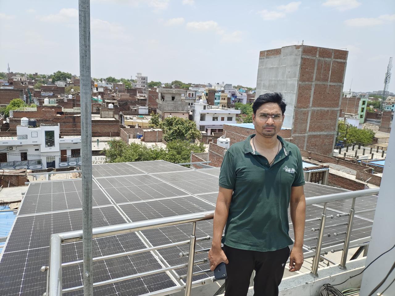 Industrial Solar Setup